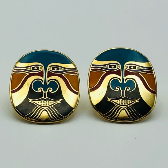 Laurel Burch Eiko Vintage Stud Earrings - Picture 6 of 8